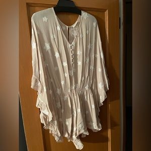 Long sleeve star romper